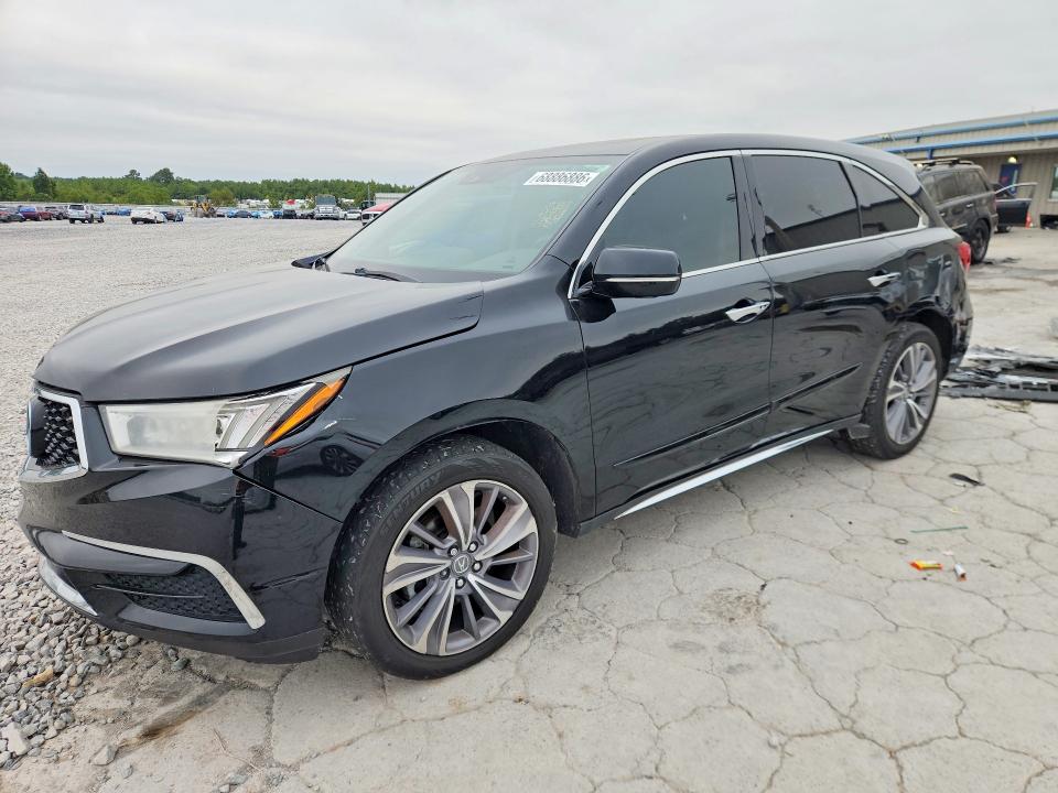 68886886 :رقم المزاد ، 5J8YD3H51JL003144 vin ، 2018 Acura Mdx مزاد بيع