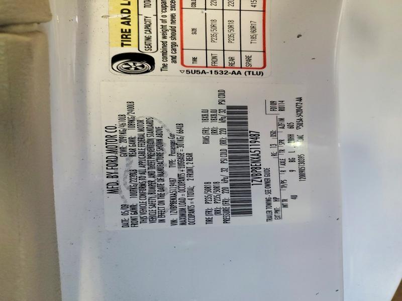 2010 Ford Mustang მანქანა იყიდება აუქციონზე, vin: 1ZVBP8ENXA5119487, აუქციონის ნომერი: 69230586