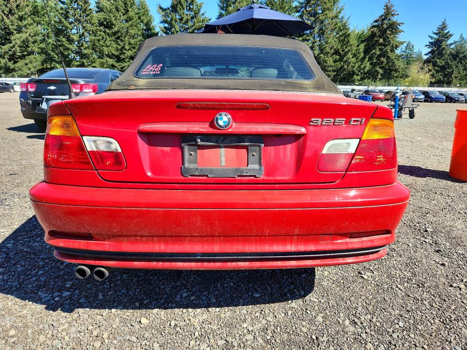 68078476 :رقم المزاد ، WBABS33422JY42738 vin ، 2002 Bmw 325 مزاد بيع