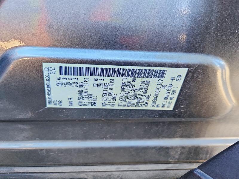 Продажа на аукционе авто 2022 Nissan Rogue, vin: 5N1BT3BA2NC691332, номер лота: 71026896