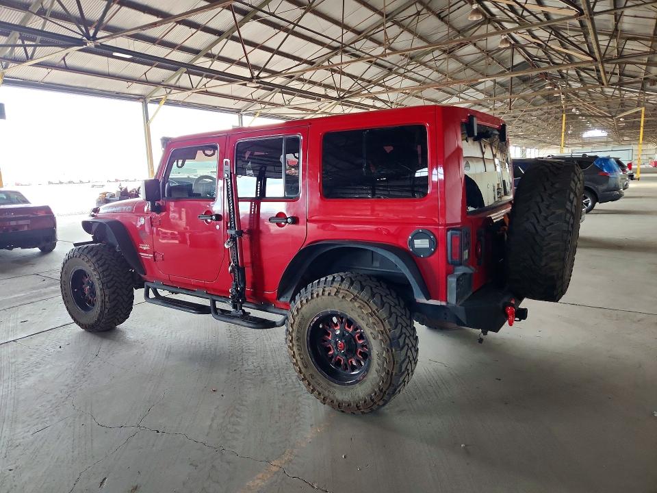 70500156 :رقم المزاد ، 1C4BJWEGXCL188981 vin ، 2012 Jeep Wrangler Unlimited مزاد بيع