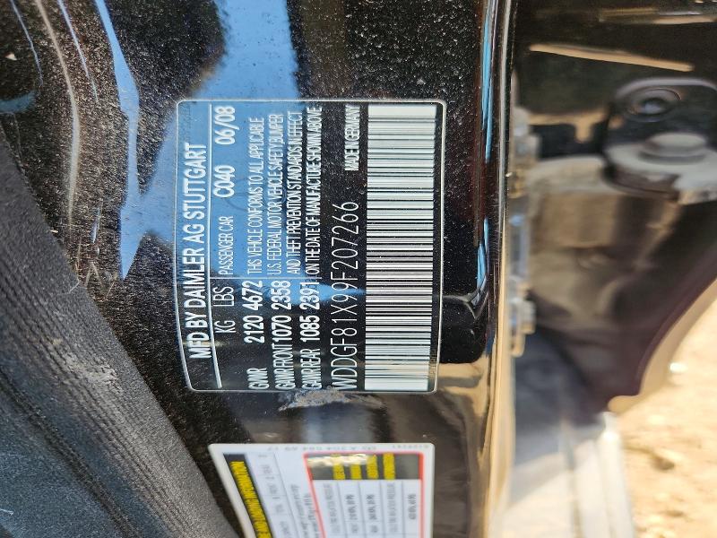 Продаж на аукціоні авто 2009 Mercedes-benz C, vin: WDDGF81X99F207266, номер лоту: 67426696