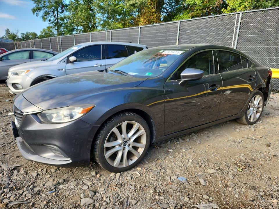 2014 Mazda 6 მანქანა იყიდება აუქციონზე, vin: JM1GJ1T66E1159687, აუქციონის ნომერი: 69316776