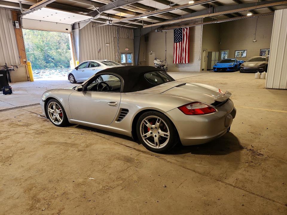 2005 Porsche Boxster მანქანა იყიდება აუქციონზე, vin: WP0CB29885S730293, აუქციონის ნომერი: 61039846