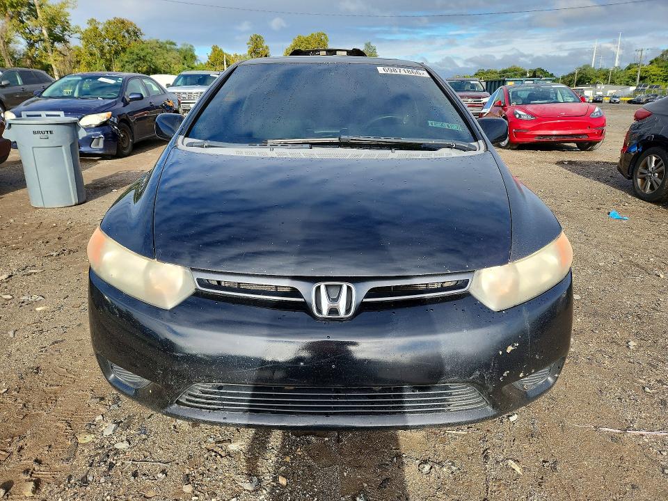 2007 Honda Civic მანქანა იყიდება აუქციონზე, vin: 2HGFG11877H572416, აუქციონის ნომერი: 69871866