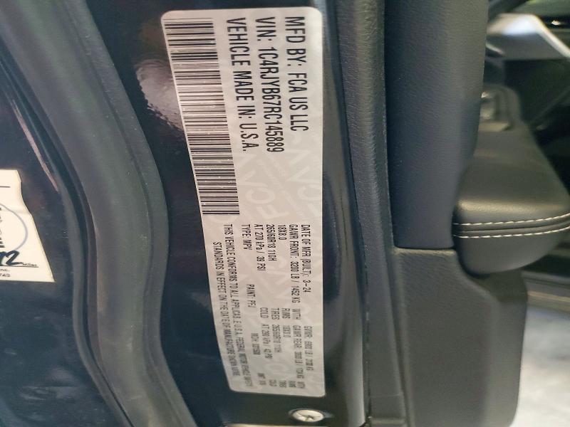 67836246 :رقم المزاد ، 1C4RJYB67RC145889 vin ، 2024 Jeep Grand Cherokee مزاد بيع
