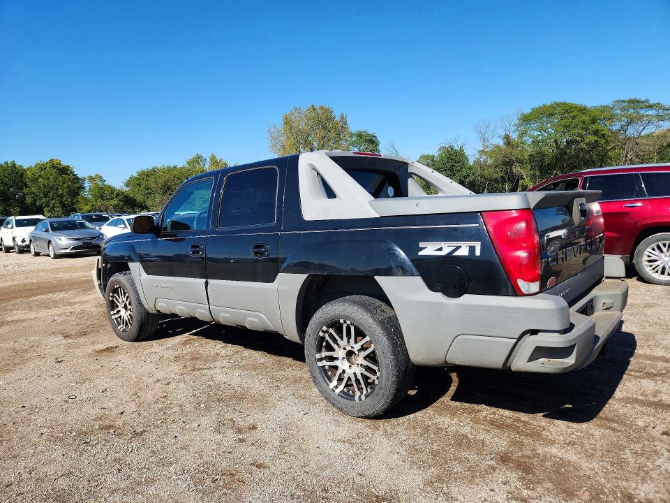 Продаж на аукціоні авто 2002 Chevrolet Avalanche, vin: 3GNEK13T22G357939, номер лоту: 70997716