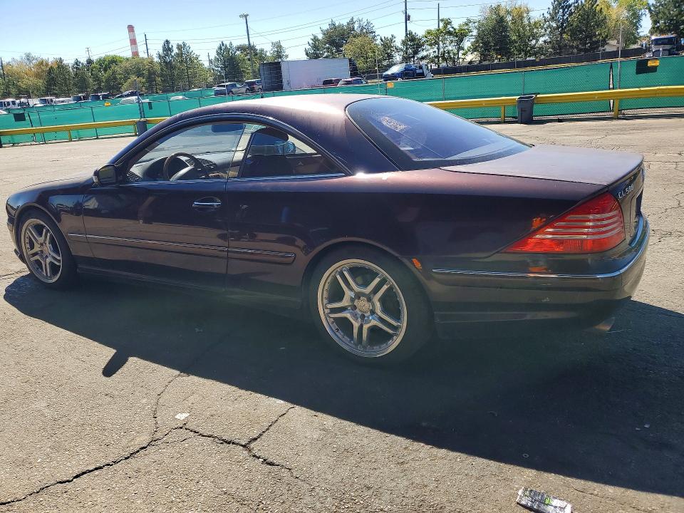 Aukcja sprzedaży 2000 Mercedes-benz Cl, vin: WDBPJ75JXYA001831, numer aukcji: 67493696