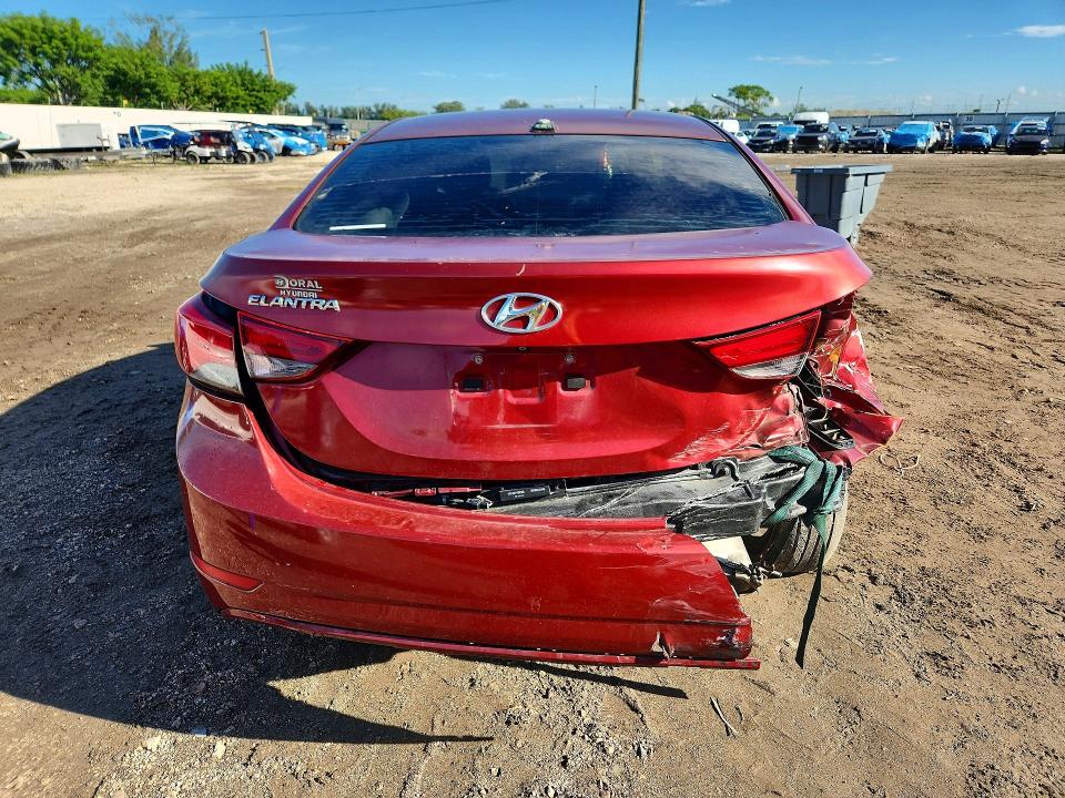 2016 Hyundai Elantra მანქანა იყიდება აუქციონზე, vin: 5NPDH4AEXGH669255, აუქციონის ნომერი: 69581946