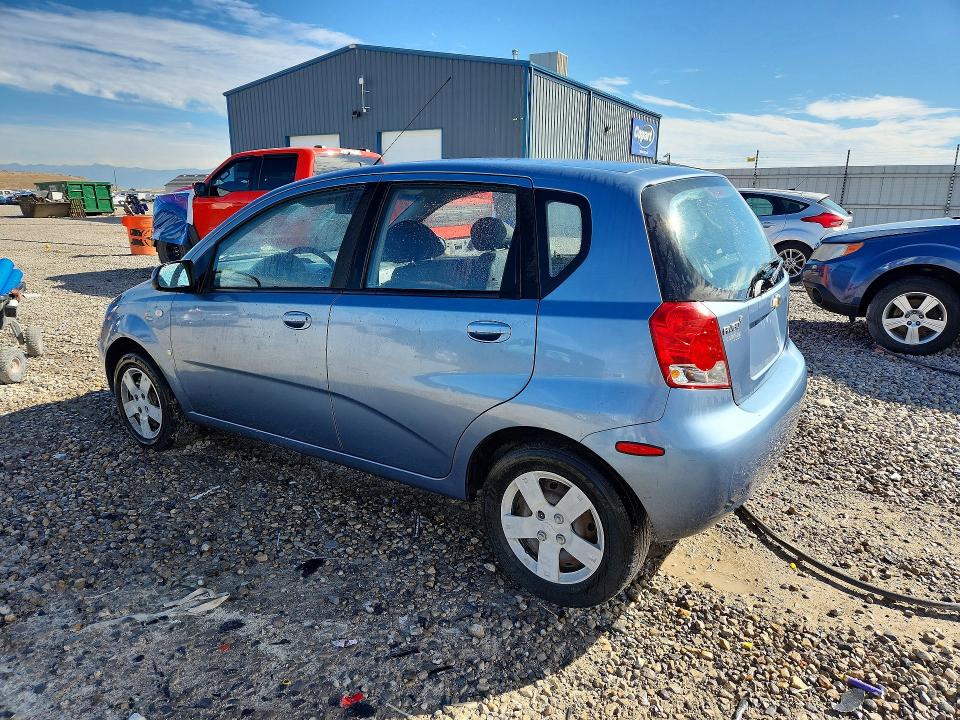 Продажа на аукционе авто 2007 Chevrolet Aveo, vin: KL1TD66617B734006, номер лота: 69396806