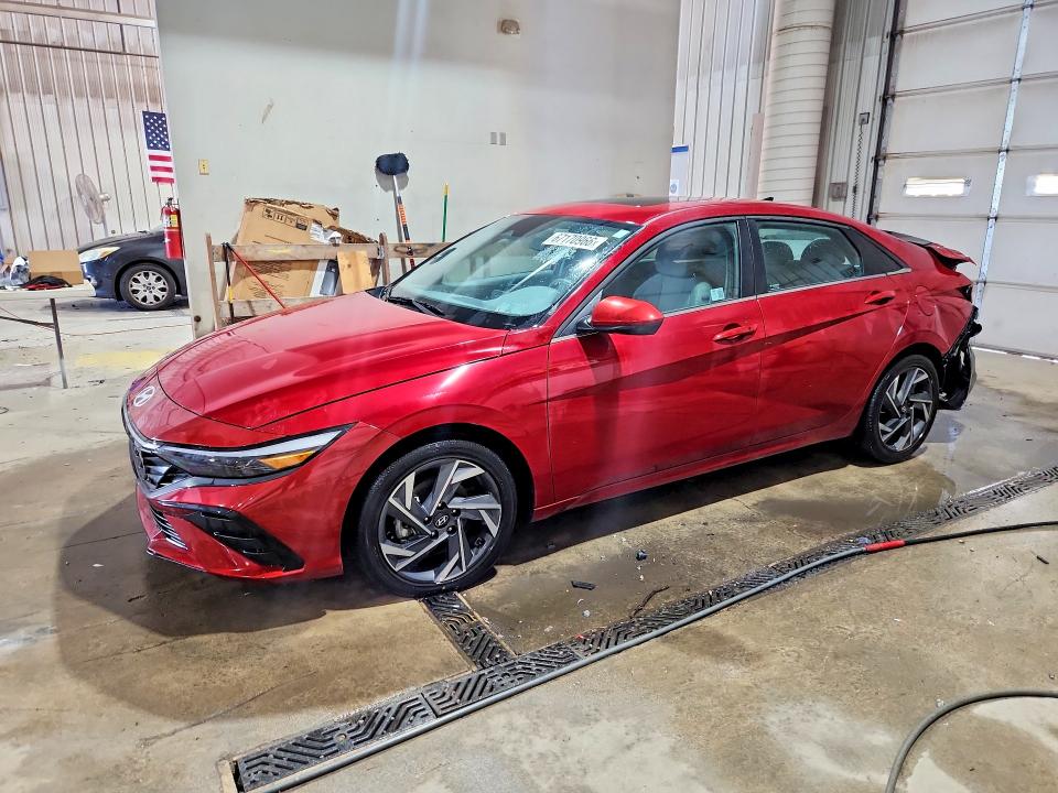 2025 Hyundai Elantra მანქანა იყიდება აუქციონზე, vin: KMHLS4DG3SU939284, აუქციონის ნომერი: 67170966