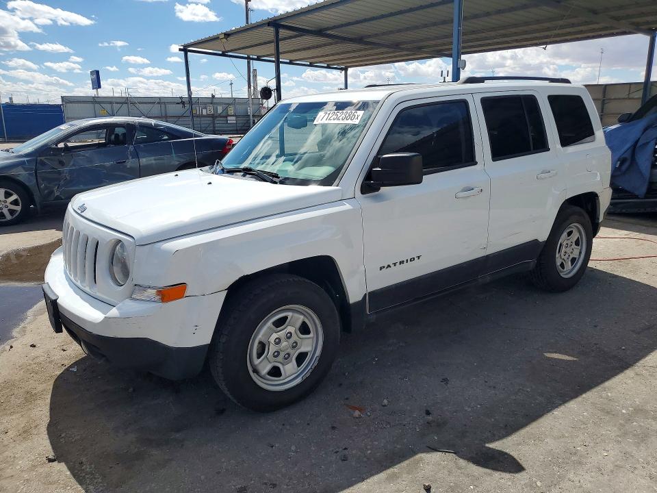 71252886 :رقم المزاد ، 1C4NJPBB1FD264405 vin ، 2015 Jeep Patriot مزاد بيع