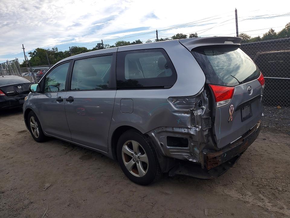 Aukcja sprzedaży 2011 Toyota Sienna, vin: 5TDZK3DC7BS100765, numer aukcji: 69952166