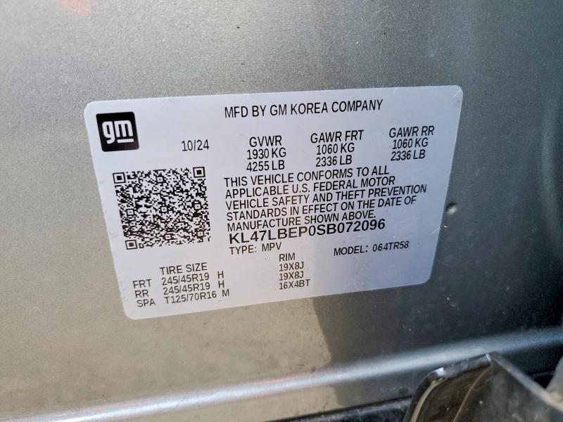 Продаж на аукціоні авто 2025 Buick Envista, vin: KL47LBEP0SB072096, номер лоту: 68039776
