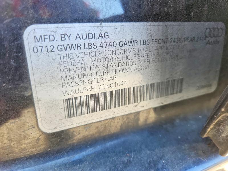 Aukcja sprzedaży 2013 Audi A4, vin: WAUEFAFL7DN016441, numer aukcji: 67471876