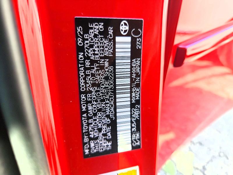 2026 Toyota Prius Plug-in Hybrid მანქანა იყიდება აუქციონზე, vin: JTDACACU7T3062238, აუქციონის ნომერი: 67355976