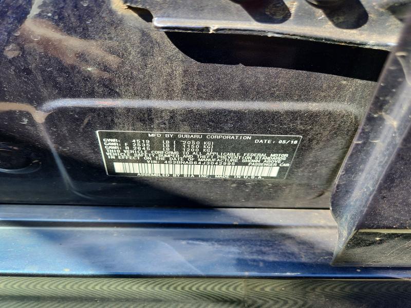 Auction sale of the 2018 Subaru Legacy, vin: 4S3BNAB64J3042995, lot number: 65703316