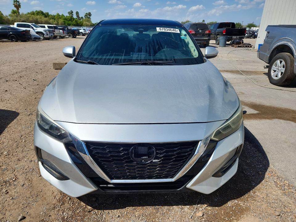 2021 Nissan Sentra მანქანა იყიდება აუქციონზე, vin: 3N1AB8BV3MY227218, აუქციონის ნომერი: 67034646