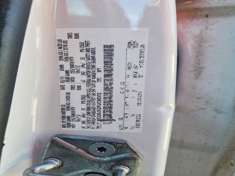 Auction sale of the 2015 Ford Escape, vin: 1FMCU0JX2FUC65352        , lot number: 68735766