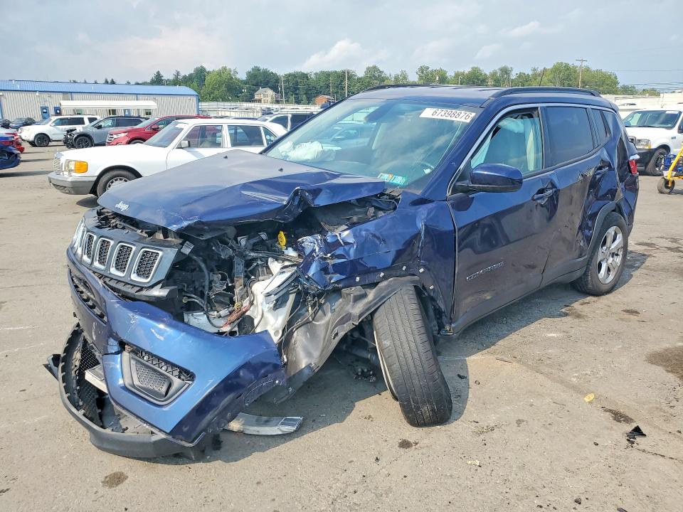 Aukcja sprzedaży 2018 Jeep Compass, vin: 3C4NJDBB7JT360833, numer aukcji: 67398876