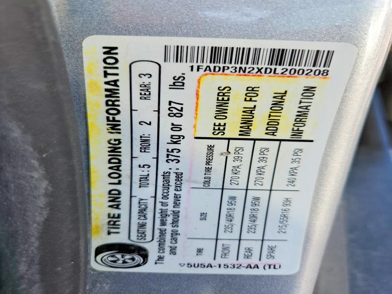 Продажа на аукционе авто 2013 Ford Focus, vin: 1FADP3N2XDL200208, номер лота: 68981696
