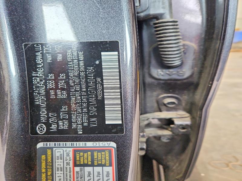 Aukcja sprzedaży 2021 Hyundai Elantra, vin: 5NPLM4AG7MH044784, numer aukcji: 68232476
