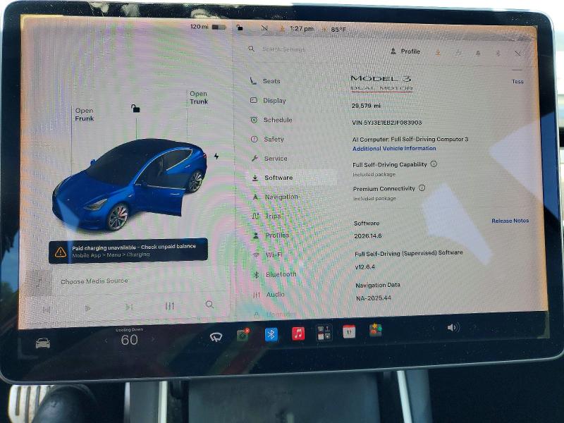 Продаж на аукціоні авто 2018 Tesla Model 3, vin: 5YJ3E1EB2JF083903, номер лоту: 64252346