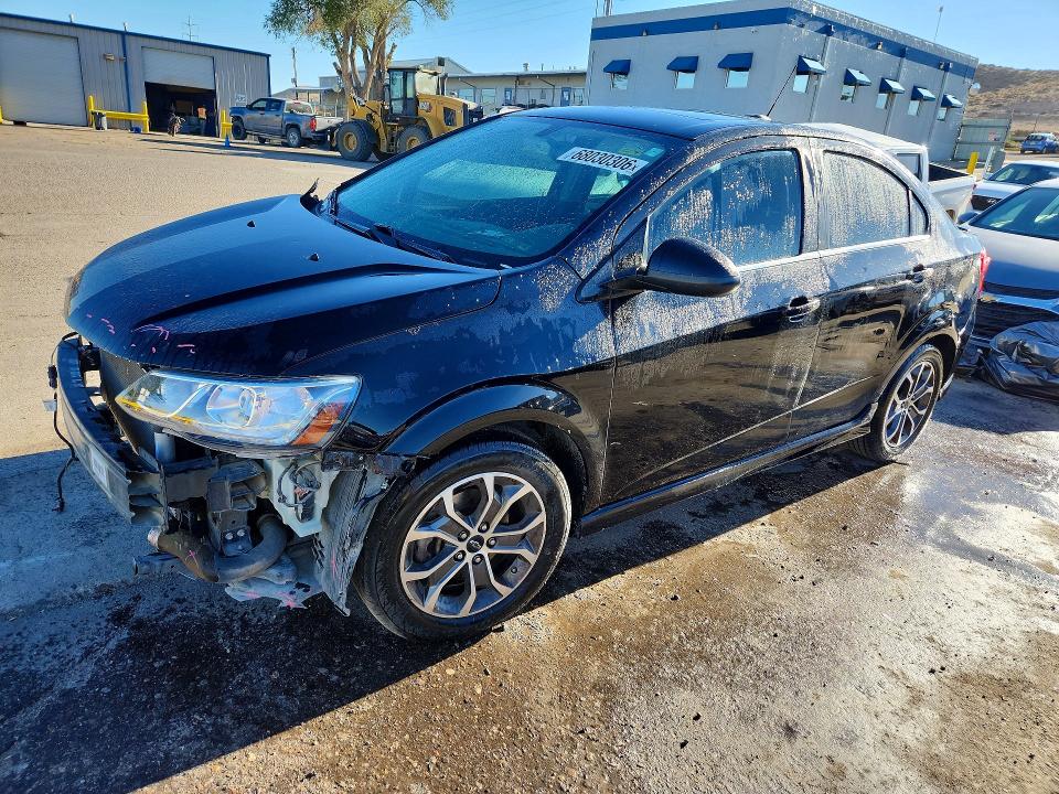 68030306 :رقم المزاد ، 1G1JD5SB2K4112582 vin ، 2019 Chevrolet Sonic مزاد بيع