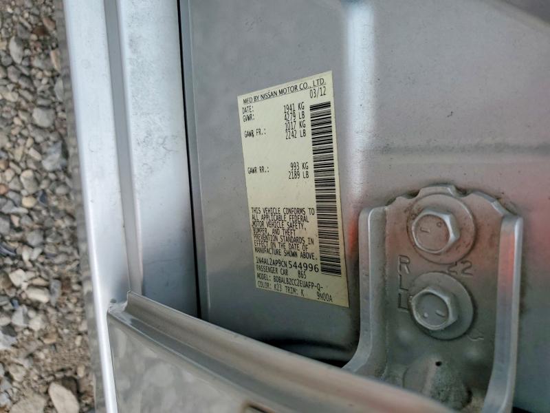 Aukcja sprzedaży 2012 Nissan Altima, vin: 1N4AL2AP9CN544996, numer aukcji: 67427816