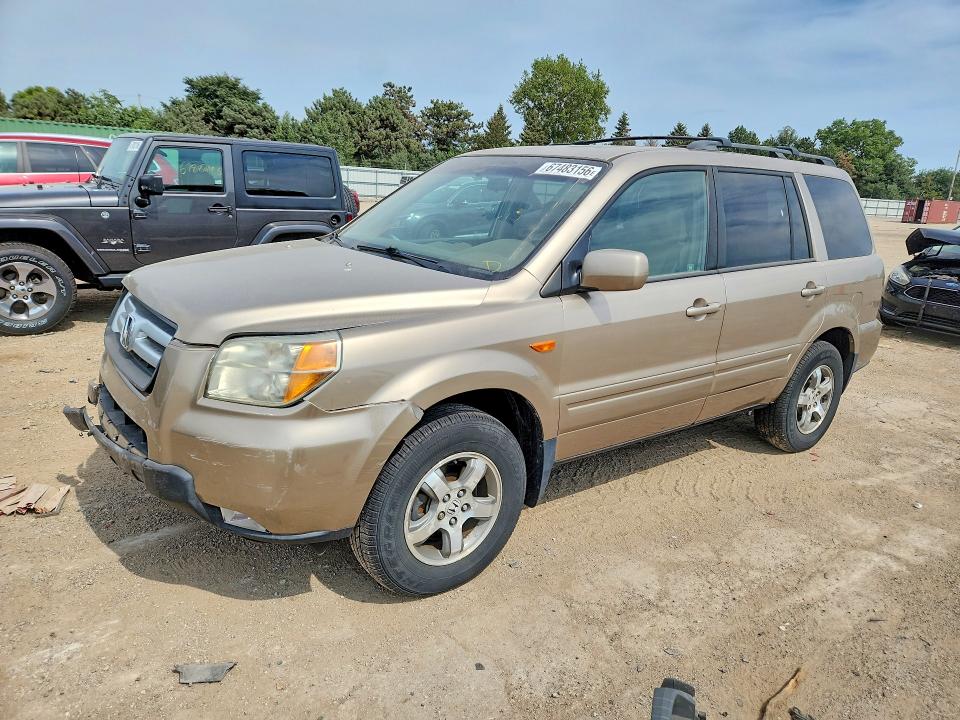 Продажа на аукционе авто 2006 Honda Pilot, vin: 5FNYF18706B000101, номер лота: 67483156