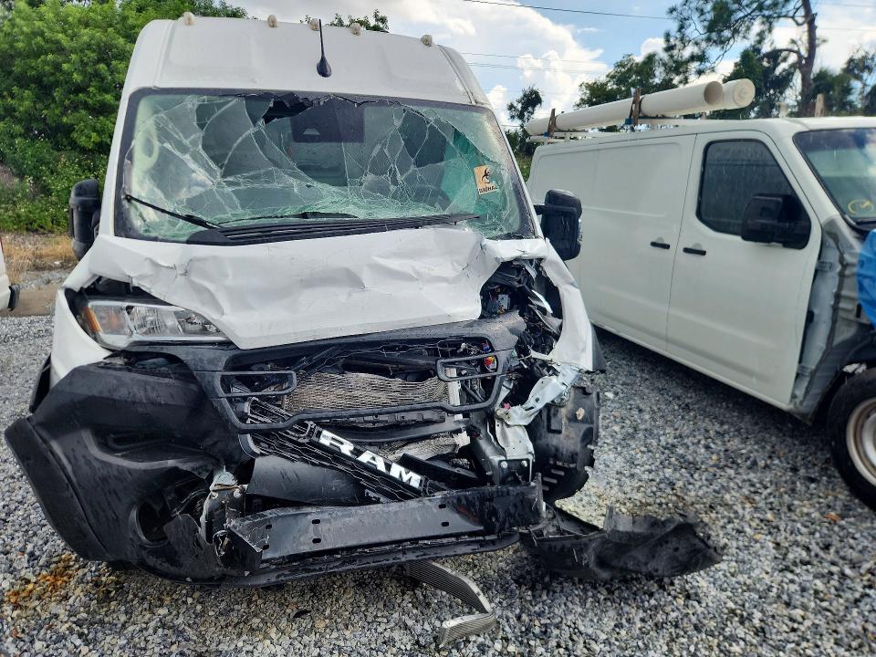 61936736 :رقم المزاد ، 3C6LRVBG7RE121047 vin ، 2024 Ram Promaster 1500 مزاد بيع