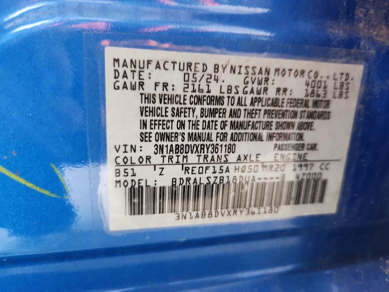 Продаж на аукціоні авто 2024 Nissan Sentra, vin: 3N1AB8DVXRY361180, номер лоту: 68196616
