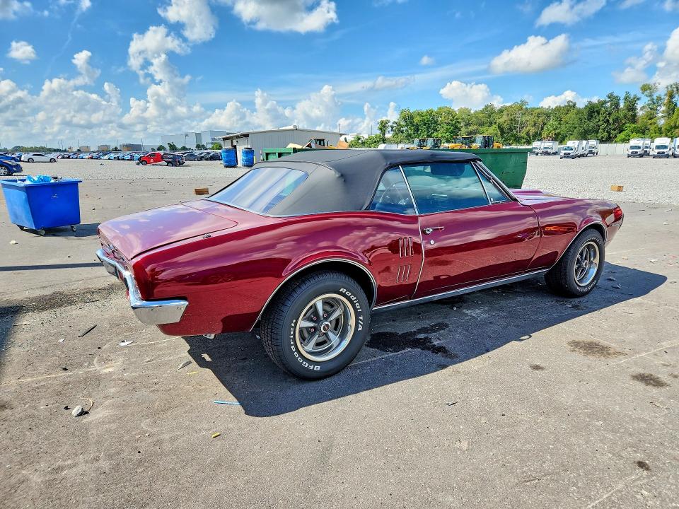69250016 :رقم المزاد ، 223677U141651 vin ، 1967 Pontiac Firebird 2d مزاد بيع