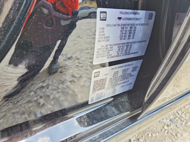 66972936 :رقم المزاد ، 1GCPABEK3TZ384177 vin ، 2026 Chevrolet Silverado مزاد بيع