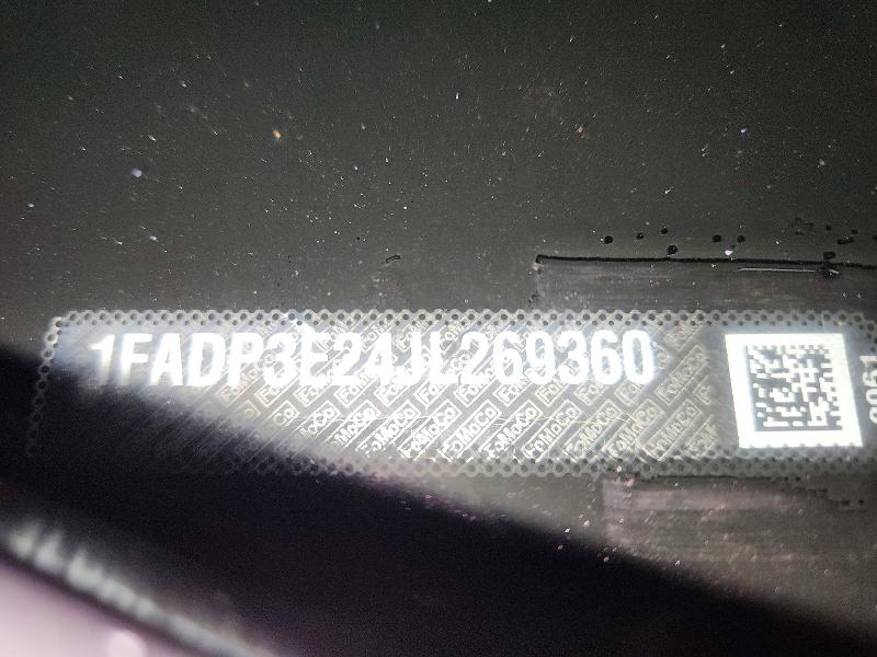 2018 Ford Focus მანქანა იყიდება აუქციონზე, vin: 1FADP3E24JL269360, აუქციონის ნომერი: 69889866