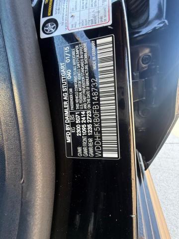 Aukcja sprzedaży 2015 Mercedes-benz E, vin: WDDHF5KB0FB148732, numer aukcji: 69815966