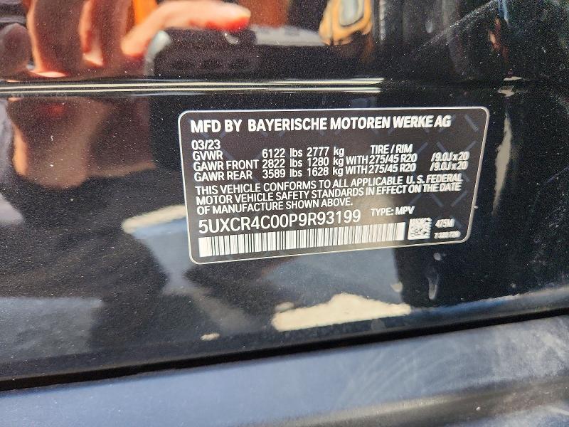 Aukcja sprzedaży 2023 Bmw X5, vin: 5UXCR4C00P9R93199, numer aukcji: 67219976