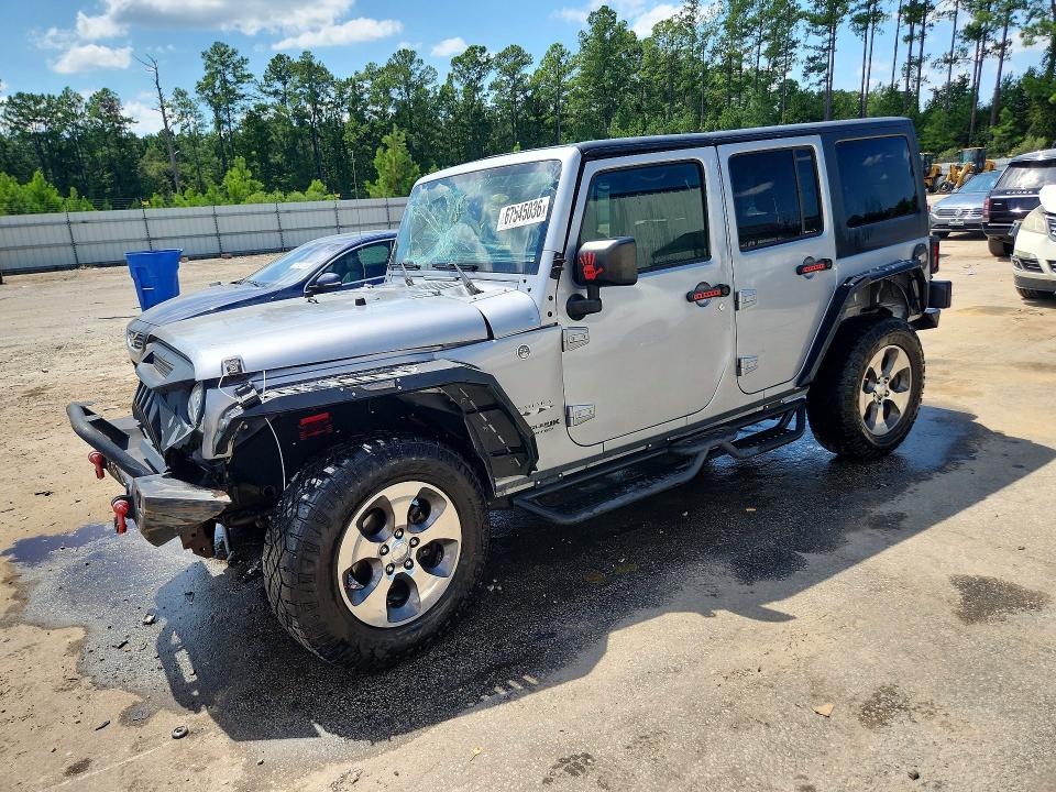 Aukcja sprzedaży 2018 Jeep Wrangler Unlimited, vin: 1C4BJWEG0JL842545, numer aukcji: 67545036