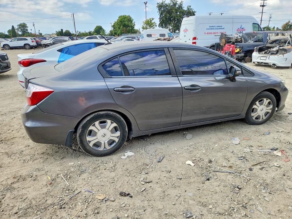 70016696 :رقم المزاد ، JHMFB4F27CS005868 vin ، 2012 Honda Civic مزاد بيع