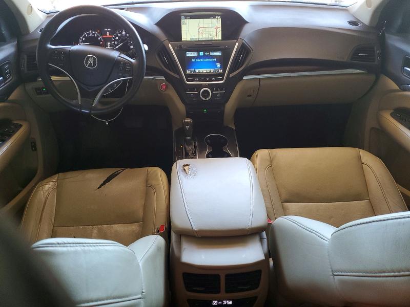 70691406 :رقم المزاد ، 5FRYD3H83FB002238 vin ، 2015 Acura Mdx مزاد بيع