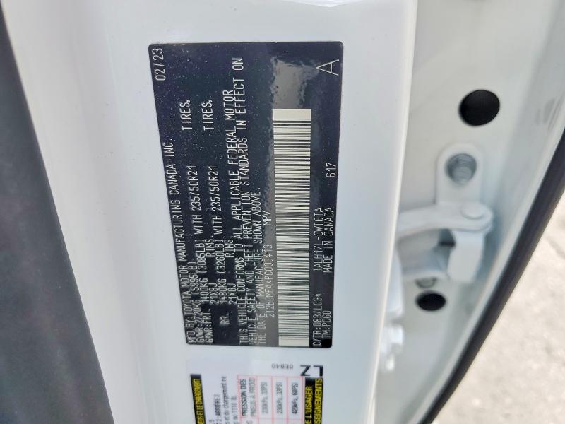 Auction sale of the 2023 Lexus Rx, vin: 2T2BCMEAXPC003413, lot number: 67720916