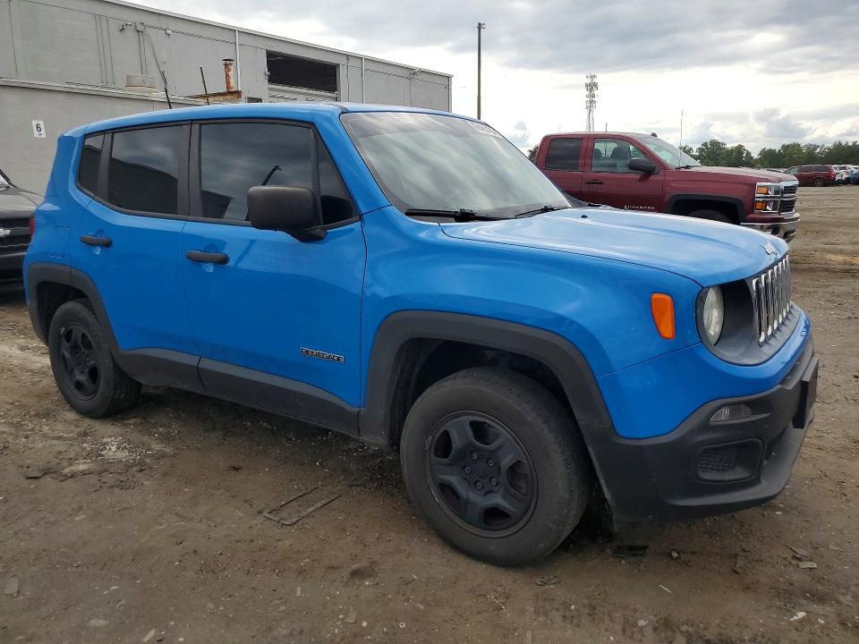 62457456 :رقم المزاد ، ZACCJBAH2FPC04649 vin ، 2015 Jeep Renegade مزاد بيع