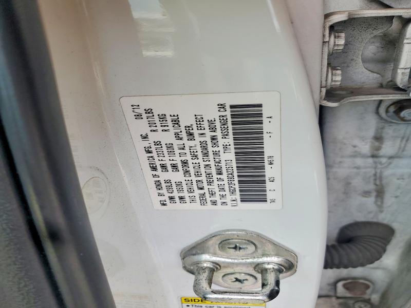Продаж на аукціоні авто 2012 Honda Accord, vin: 1HGCP2F69CA225713, номер лоту: 66737436