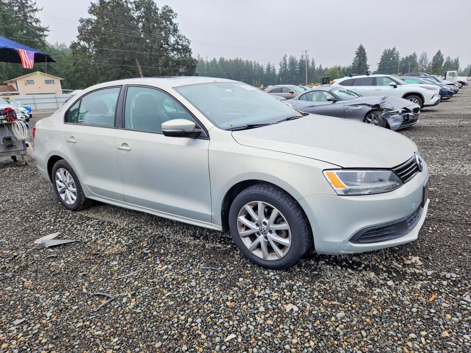 2011 Volkswagen Jetta მანქანა იყიდება აუქციონზე, vin: 3VWDZ7AJ9BM379164        , აუქციონის ნომერი: 68937466