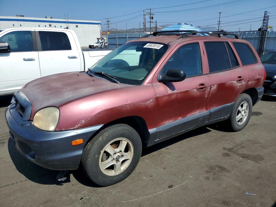 Aukcja sprzedaży 2004 Hyundai Santa Fe, vin: KM8SB12B24U653186, numer aukcji: 69820516