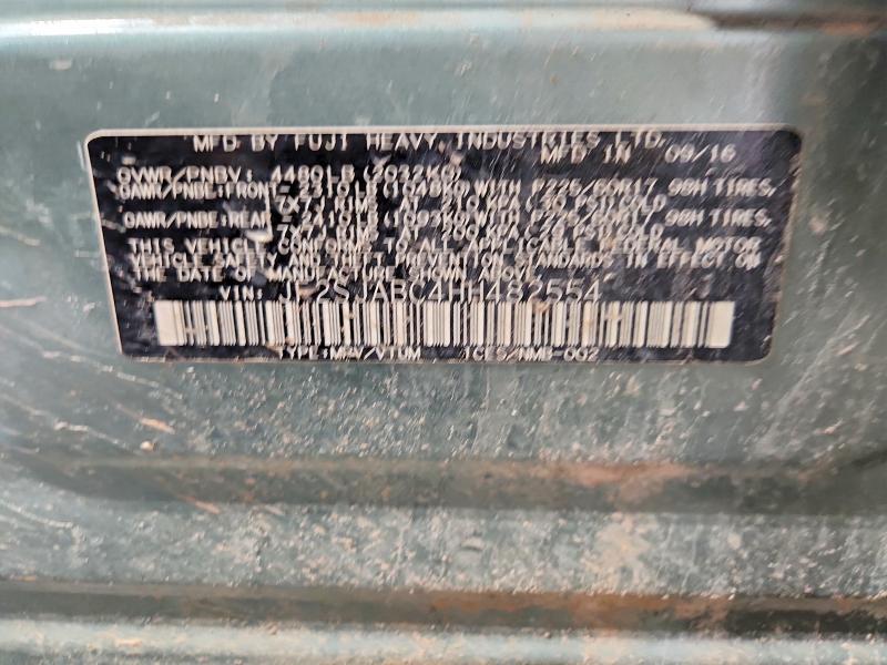 Продажа на аукционе авто 2017 Subaru Forester, vin: JF2SJABC4HH482554, номер лота: 67303216