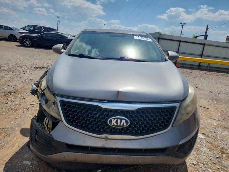 67119796 :رقم المزاد ، KNDPB3AC6G7820829 vin ، 2016 Kia Sportagelx مزاد بيع