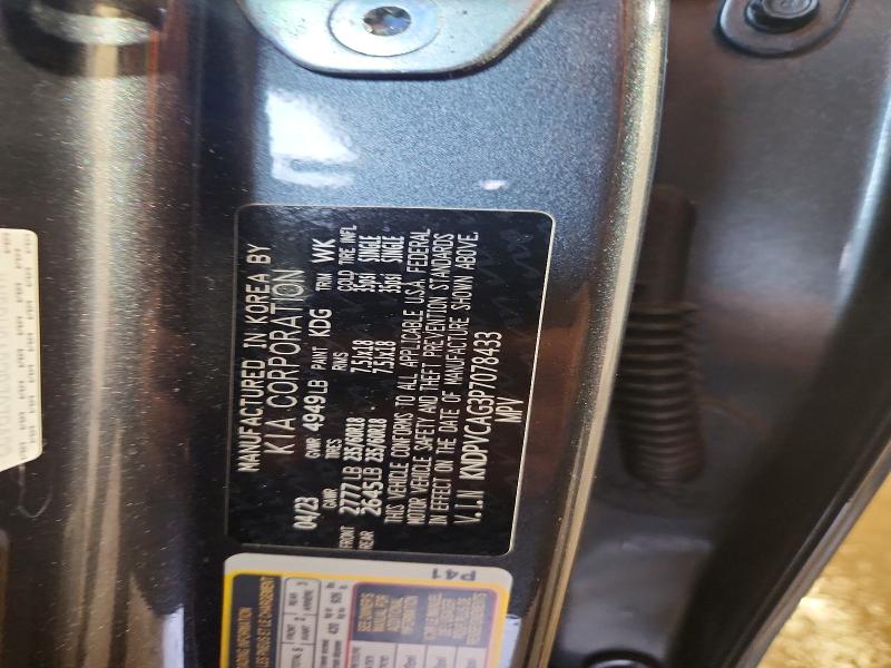 Продаж на аукціоні авто 2023 Kia Sportage, vin: KNDPVCAG3P7078433, номер лоту: 69531146