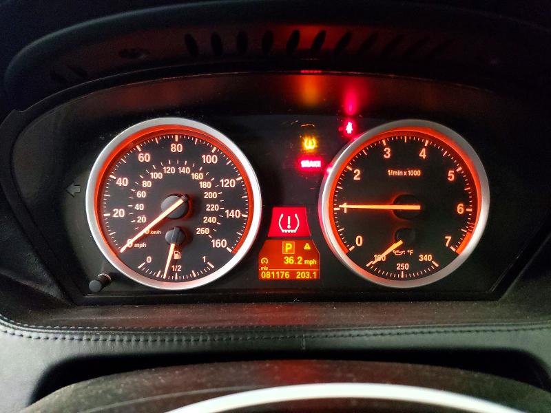 71072236 :رقم المزاد ، WBAEA5C53ACV93194 vin ، 2010 Bmw 650 مزاد بيع