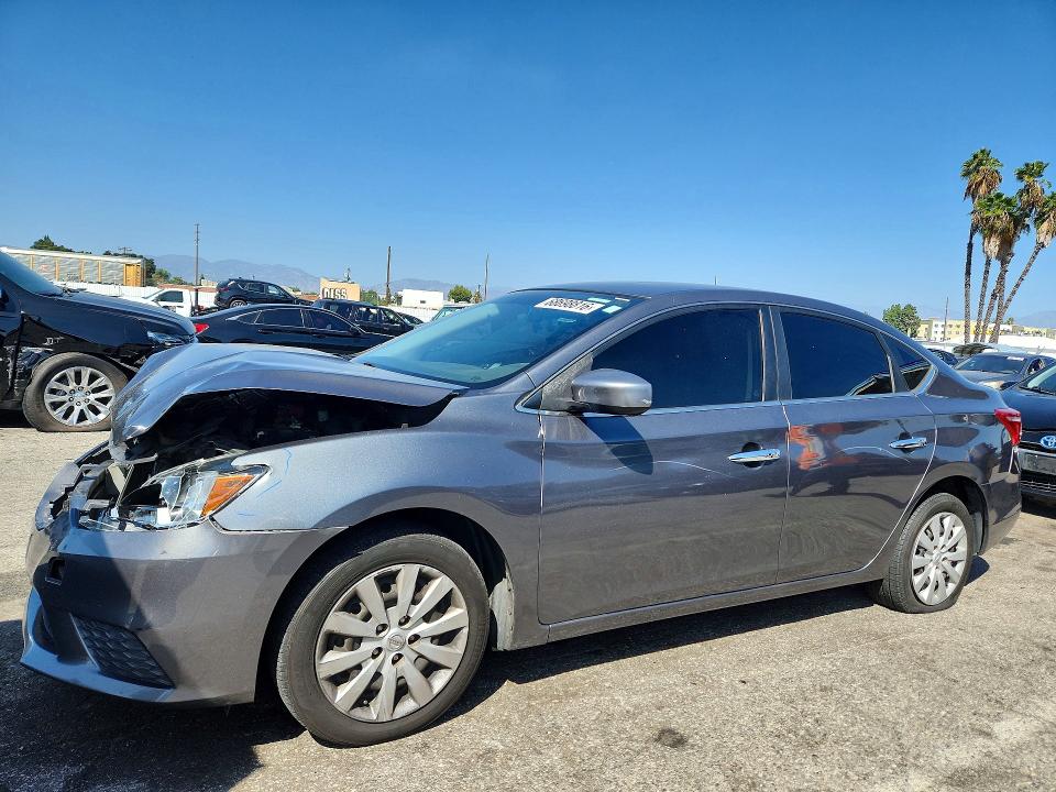 68698816 :رقم المزاد ، 3N1AB7AP0GL652801 vin ، 2016 Nissan Sentra مزاد بيع